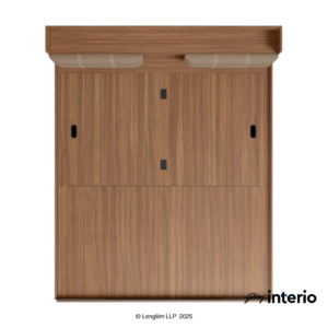 Godrej Interio Doze Nx Regular Height King Size (Engineered Wood, Pull-Out Storage) Top View