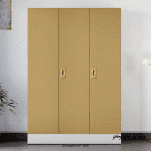 Godrej Interio Slimline 3 Door Almirah (Locker, Ice Coffee) Marketing Image