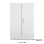 Godrej Interio Slimline Minor 2 Door Locker (Royal Ivory) Front View