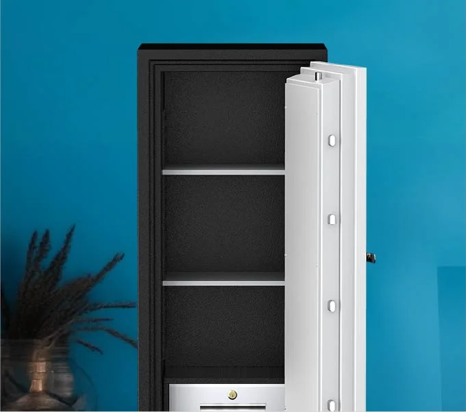 Godrej Centiguard 169 Liters Steel 1060 Fire Safe Home Locker (Double Keylock) 3-way live shooting bolt