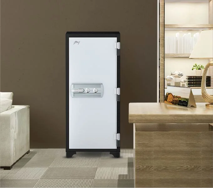 Godrej Centiguard 169 Liters Steel 1060 Fire Safe Home Locker (Double Keylock) Double-walled body & door
