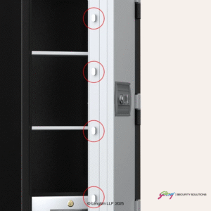 Godrej Centiguard 169 Liters Steel 1060 Fire Safe Home Locker (Double Keylock) Internal Lock Mechanism