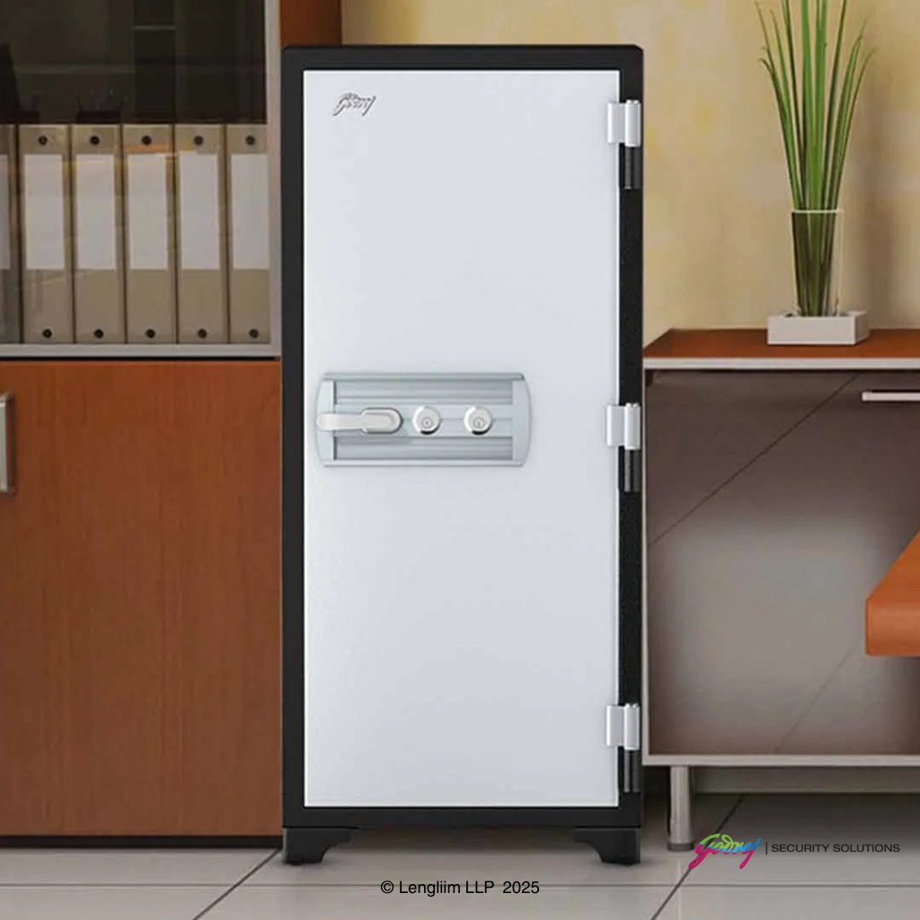 Godrej Centiguard 169 Liters Steel 1060 Fire Safe Home Locker