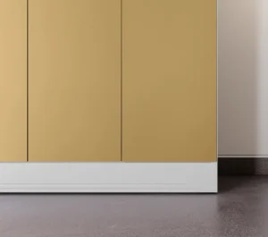 Godrej Interio Slimline 3 Door Almirah (Drawer, Ice Coffee) Strength that stands the test of time