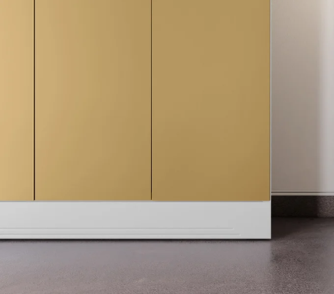 Godrej Interio Slimline 3 Door Almirah (Drawer, Ice Coffee) Strength that stands the test of time Godrej Interio Slimline 3 Door Almirah (Drawer, Ice Coffee) Strength that stands the test of time