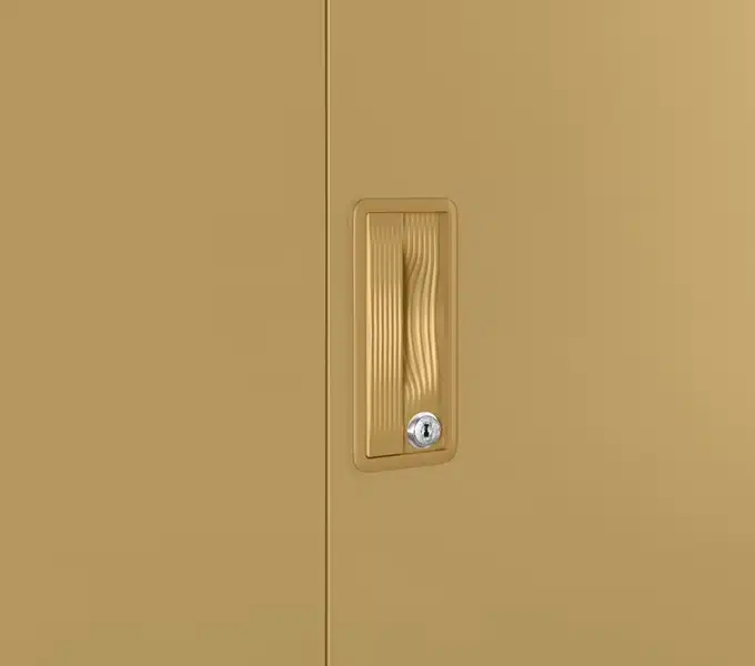 Godrej Interio Slimline 3 Door Almirah (Locker, Ice Coffee) Resist Wear Stay Pristine