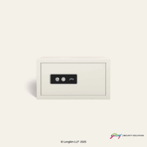 Godrej NX Pro 33 Litres Steel Key Lock Home Locker (10X, Ivory) Front View
