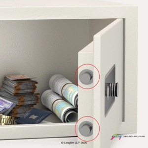 Godrej NX Pro 33 Litres Steel Key Lock Home Locker (10X, Ivory) Internal Lock Mechanism