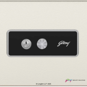 Godrej NX Pro 33 Litres Steel Key Lock Home Locker (10X, Ivory) Lock System