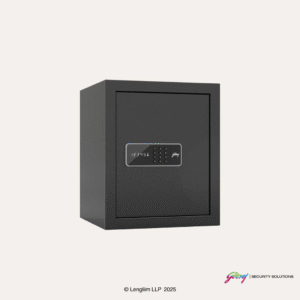 Godrej NX Pro 40 Litres Steel Digital Home Locker (10X, Ebony) Front Angle View