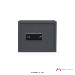 Godrej NX Pro Pus 30 Litres Steel Digital + Biometric Home Locker (10X, Ebony) Front View