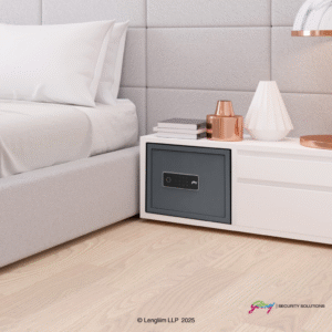 Godrej NX Pro Pus 30 Litres Steel Digital + Biometric Home Locker (10X, Ebony) Marketing Image