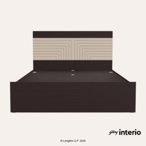 Godrej Interio Apex Nx Queen Size Engineered Wood Bed with Pull-Out Storage 33