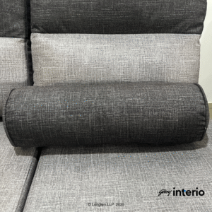 Godrej Interio Highrolla V2 Modular Fabric 5 Seater Sofa with Corner Cushion Roll