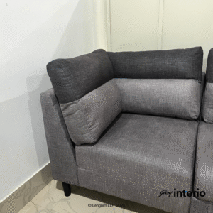 Godrej Interio Highrolla V2 Modular Fabric 5 Seater Sofa with Corner Side