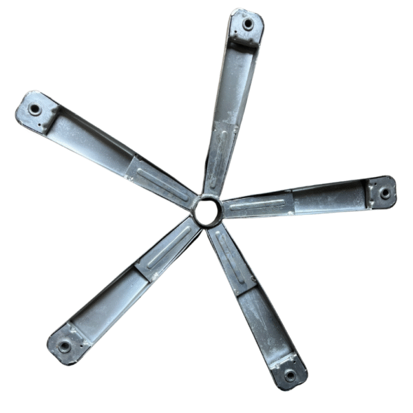 Spare Furniture Office Chair Spider Chrome Base Bottom View