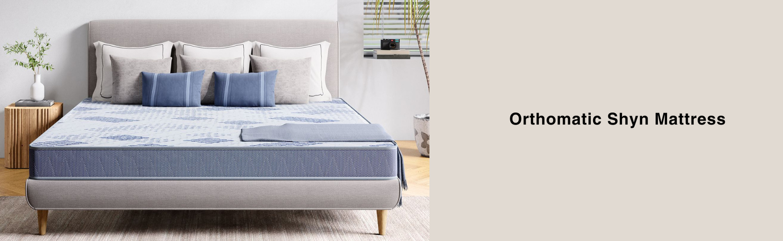 Godrej Interio Mattress Orthomatic Shyn King Size 5 Inches (78 72 5) Banner