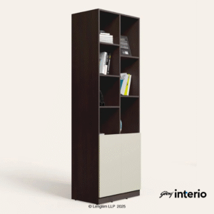 Godrej Interio Sienna Display Unit and Bookshelf (Cinnamon) - Image 3
