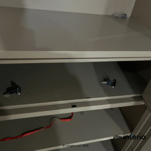 Godrej Interio Storwel Ace 2 Door Steel Almirah (Full Locker, Affogato) - Image 4