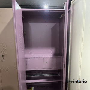 Godrej Interio Storwel Ace 2 Door Steel Almirah (Full Locker, Sepia Rose) - Image 2