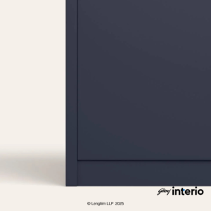 Godrej Interio Ultraline 2 Door Steel Almirah (Textured Denim Blue) - Image 4