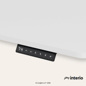 Godrej Interio Excella1 Particle Board Height Adjustable Touch Study Table - Image 5