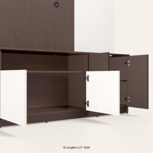 Godrej Interio Sienna Engineered Wood TV Unit (Cinnamon) - Image 5