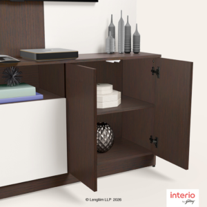 Godrej Interio Sienna Engineered Wood TV Unit (Cinnamon) - Image 4