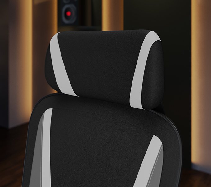 Camo Gaming Chair Black Mint Adjustable Headrest