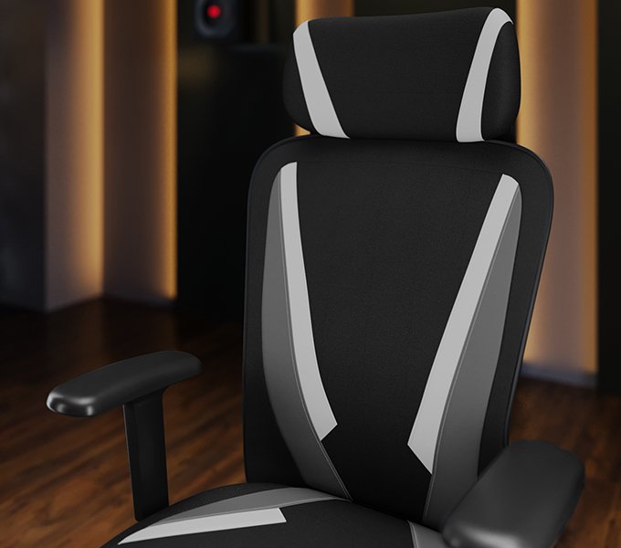 Camo Gaming Chair Black Mint Adjustable Lumbar