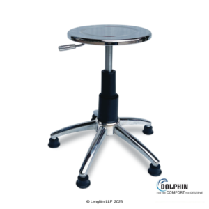 Dolphin DF 162 Revolving Stainless Steel Stool