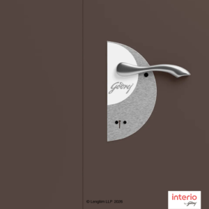 Godrej Interio Storwel® M2 2 Door Steel Almirah (Coffee Brown) - Image 3