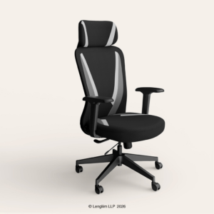 Godrej Interio Camo High Back Gaming Chair (Black Mint) - Image 2