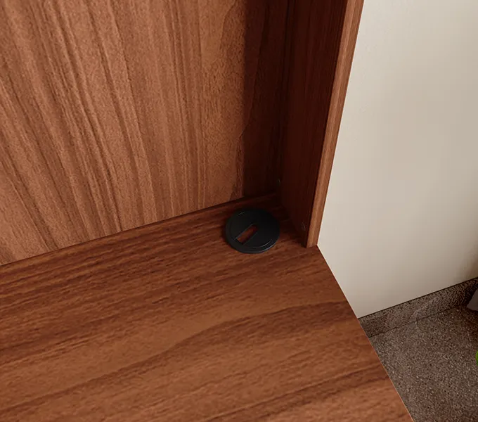 Godrej Interio Bay Workdesk Study Table (Engineered Wood) Cable Management