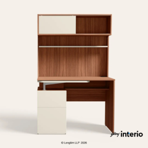 Godrej Interio Bay Workdesk Study Table (Engineered Wood) - Image 2