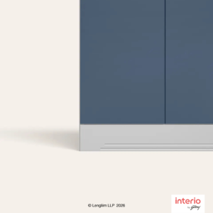 Godrej Interio Slimline 3 Door Almirah (Locker, Blue Fusion) - Image 4