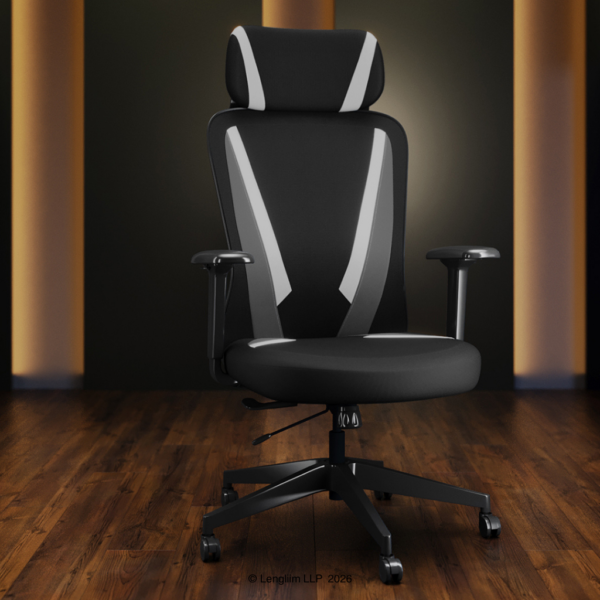 Marketing Image Godrej Interio Camo High Back Gaming Chair (Black Mint)