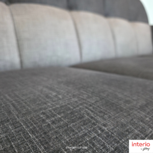 Godrej Interio Bobbin V2 3 Seater Fabric Sofa (Charcoal) - Image 13