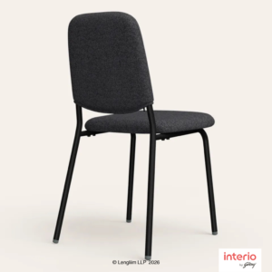 Godrej Interio Kalyx Fabric Dining Chair - Image 3