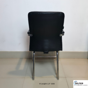 Dolphin DF 125 Leatherette Visitor Chair - Image 4