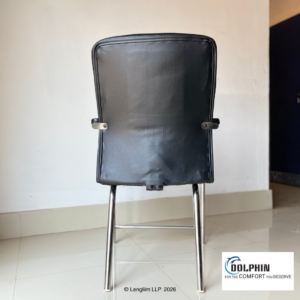 Dolphin DF 125 Leatherette Visitor Chair - Image 2