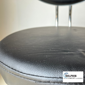 Dolphin DF 163 Revolving Stool with Back Panel - Image 3