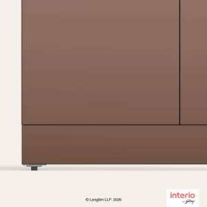 Godrej Interio Auraline Men Basic 2 Door Almirah (Chocolate Mousse) - Image 3