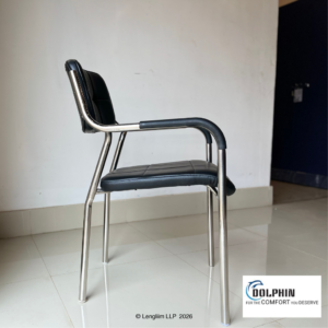 Dolphin DF 146 Leatherette Visitor Chair - Image 3