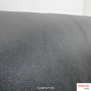 Godrej Interio Supreme 3 Seater Sofa Synthetic Leather (Black) - Image 3