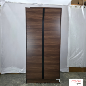 Godrej Interio Genesys V3 2 Door Engineered Wood Wardrobe (Cola Rain) - Image 2