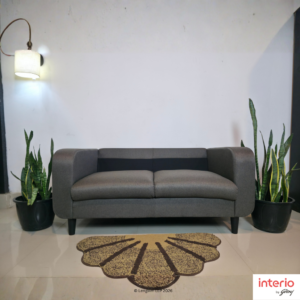 Godrej Interio Zompy Advance 2 Seater Fabric Sofa (Dark Brown) - Image 6