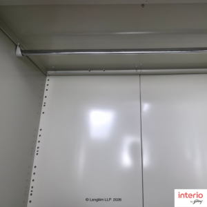 Godrej Interio Slimline 3 Door Steel Almirah (Drawer, Portabella) - Image 7
