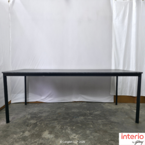 Godrej Interio Franky 8 Seater Dining Table (Black) - Image 2