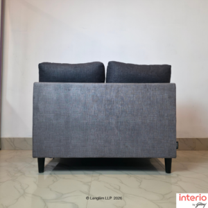 Godrej Interio Highrolla Modular V2 2 Seater Sofa (Anthracite + Ash) - Image 3